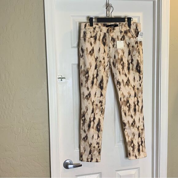 Joes Jeans The High Water Animal Print Joes Wild Collection Size 30 - Picture 11 of 12
